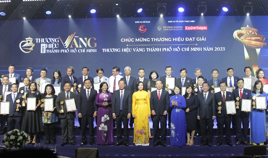 Thành phố Hồ Chí Minh : Vinh danh Top <span>32</span> Thương hiệu Vàng năm 2023